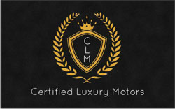 5' x 8' (58" x 95") Digiprint HD CERTIFIED LUXURY MOTORS  Indoor Logo mat