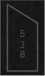 3' x 5' (35" x 59") Colorstar Impressions BM538 Indoor Logo Mat