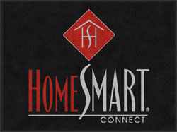 3' x 4' (35" x 47") ColorStar Impressions HOME SMART  Indoor Logo Mat