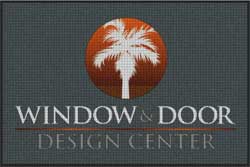 4' x 6' (45" x 69") Waterhog Impressions HD WINDOW & DOOR  Indoor/Outdoor Logo Mat