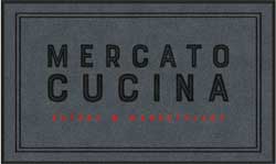 3' x 5' (35" x 59") Colorstar Impressions MERCATO CUCINA  Indoor Logo Mat