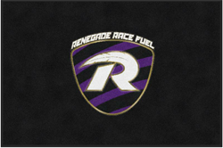 4' x 6' (45" x 69") ColorStar Impressions RENEGADE RACE FUEL  Indoor Logo Mat