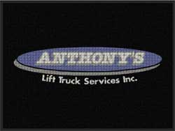 3' x 4' (35" x 45") Waterhog Impressions HD ANTHONY'S  Indoor-Outdoor Logo Mat