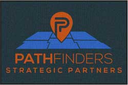 4' x 6' (45" x 69") Waterhog Inlay PATHFINDERS  Indoor /Outdoor Logo Mat