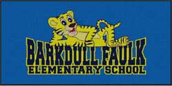 4' x 8' (45" x 95") Waterhog Impressions HD BARKDULL FAULK  Indoor/ Outdoor Logo Mat