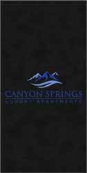 5' x 10' (58" x 119") Colorstar Impressions CANYON SPRINGS  Indoor Logo Mat