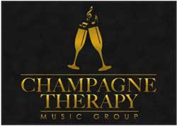 5' x 7' ( 58" x 83") Digiprint HD CHAMPAGNE THERAPY Indoor Logo Mat