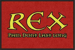 2' x 3' (24" x 35") ColorStar Impressions REX  Indoor Logo Mat