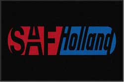 4' x 6' (45" x 69") Waterhog Impressions HD SAF HOLLAND  Indoor/Outdoor Logo Mat