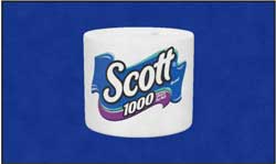 6' x 10' (68" x 119") Digiprint HD SCOTT 1000 ROLL  Indoor Logo mat