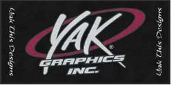 3' x 6' (35" x 69") Digiprint HD  YAK GRAPHICS Indoor Logo Mat