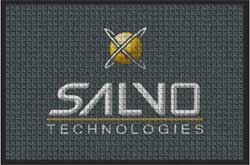 2' x 3' (24" x 35") Waterhog Impressions HD SALVO   Indoor-Outdoor Logo Mat