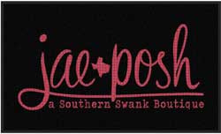 3' x 5' ( 35" x 59" ) Waterhog Impressions HD JAE POSH Indoor/Outdoor Logo Mat