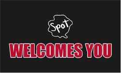 3' x 5' (34" x 58") Floor Impressions SPOT Rubber Logo Mat