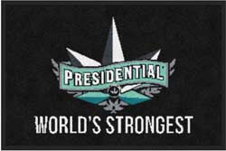 2 'x 3' (24" x 35") Digiprint HD PRESIDENTIAL Indoor Logo Mat