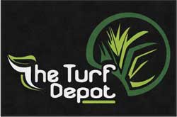 4' x 6' (45" x 69") ColorStar Impressions THE TURF DEPOT  Indoor Logo Mat