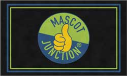 6' x 10' (68" x 119") ColorStar Impressions MASCOT JUNCTION  Indoor Logo Mat