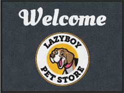 3' x 4' (35" x 45") Digiprint HD  LAZYBOY  Indoor Logo Mat
