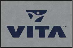 4' x 6' (45" x 69") ColorStar Impressions  VITA  Indoor Logo Mat
