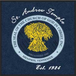 3' x 3' (35" x 35") Digiprint HD ST ANDREW  Indoor Logo Mat