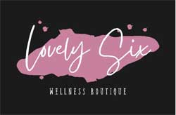 2' x 3' (21" x 33") Floor Impressions LOVELY SIX  Rubber Logo Mat