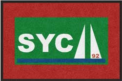 2 'x 3' (24" x 35") Digiprint HD SYC Indoor Logo Mat