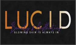 3' x 5' (35" x 59") ColorStar Impressions LUCID BEAUTY Indoor Logo Mat