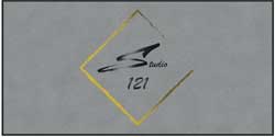 5' x 10' (58" x 119") Colorstar Impressions STUDIO 121  Indoor Logo Mat