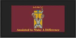 4' x 8' (45" x 95") Superscrape Impressions SHABACH  Rubber Logo Mat