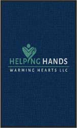 3' x 5' (35" x 58") Waterhog Impressions HD HHWH  Indoor-Outdoor Logo Mat
