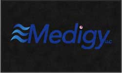 3' x 5' (35" x 58") Digiprint HD MEDIGY  Indoor Logo Mat