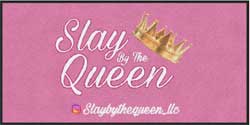 3' x 6' (35" x 69") Digiprint HD SLAY BY THE QUEEN  Indoor Logo Mat