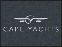 3' x 4' (35" x 45") Digiprint HD  CAPE YACHTS   Indoor Logo Mat