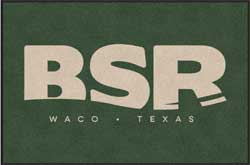 4' x 6' (45" x 69") Digiprint HD BSR  Indoor Logo Mat