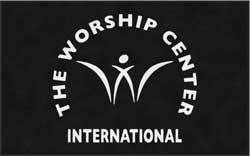 5' x 8' (58" x 95") ColorStar Impressions THE WORKSHIP CENTER  Indoor Logo Mat