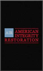3' x 5' (35" x 58") Waterhog Impressions HD AIR Indoor-Outdoor Logo Mat