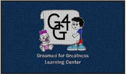 3' x 5' (35" x 58") Waterhog Impressions HD G4G  Indoor-Outdoor Logo Mat