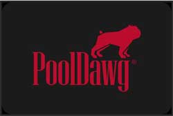 4' x 6' (46" x 73") Hog Heaven Impressions POOL DAWG Anti-Fatigue Logo Mat