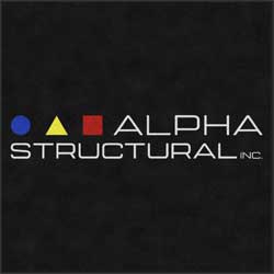 6' x 6'(69" x 69") ColorStar Impressions ALPHA STRUCTURAL   Indoor Logo Mat