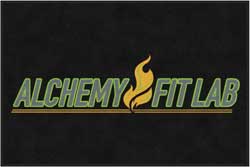 4' x 6' (45" x 69") Digiprint HD ALCHEMY FIT LAB  Indoor Logo Mat