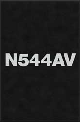 4' x 6' (45" x 69") Digiprint HD  N544AV  Indoor Logo Mat