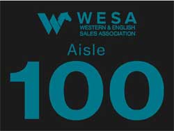 3 'x 4' (34" x 46") Floor Impressions  WESA  Rubber Logo Mat