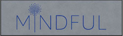 3' x 10' (35" x 119") Digiprint HD MINDFUL Indoor Logo Mat