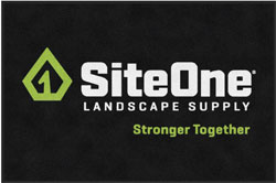4' x 6' (45" x 69") ColorStar Impressions SITE ONE  Indoor Logo Mat