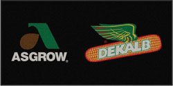 4' x 8' (45" x 95") Waterhog Impressions HD ASGROW  Indoor/ Outdoor Logo Mat
