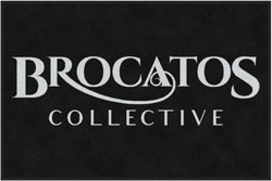 4' x 6' (45" x 69") Digiprint HD BROCATOS Indoor Logo Mat