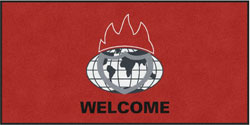 4' x 8' (45" x 95") Digiprint HD WINNERS Indoor Logo Mat