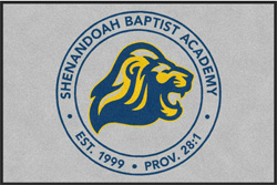 4' x 6' (45" x 69") ColorStar Impressions  SHENANDOAH  Indoor Logo Mat