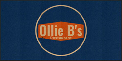 4' x 8' (45" x 95") Waterhog Impressions HD OLLIE B'S  Indoor/ Outdoor Logo Mat