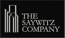 3' x 5' (35" x 58") Waterhog Impressions HD  SAYWITZ   Indoor-Outdoor Logo Mat